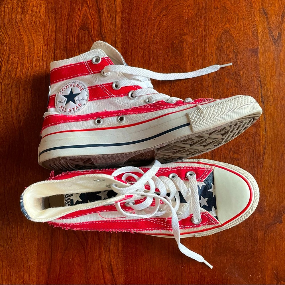 American Flag Converse
